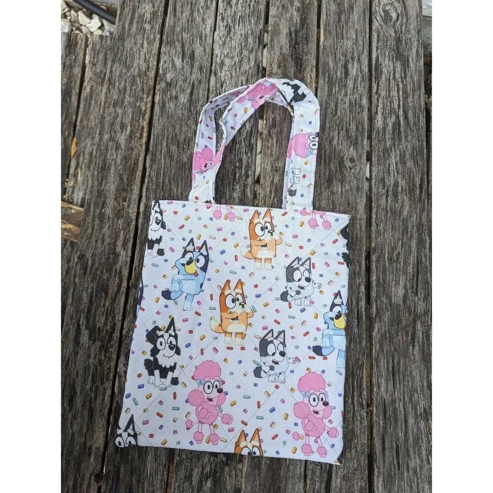 Bluey and friends kids youth tote bag brand new